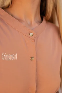 Chintamani Alchemistry Maxi Shirt Dress / Dusty Pink^ Shirt Dress|Maxi Dress