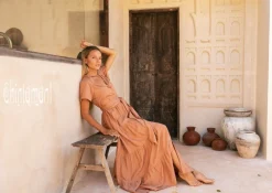 Chintamani Alchemistry Maxi Shirt Dress / Dusty Pink^ Shirt Dress|Maxi Dress
