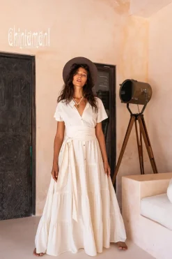 Chintamani Alchemistry Maxi Shirt Dress / Off White^ Shirt Dress|Maxi Dress