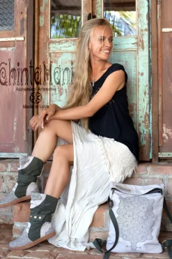 Chintamani Alchemistry Medium Tribal Boots / Grey^ Boots