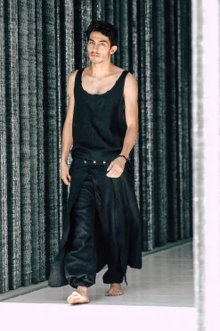 Chintamani Alchemistry Men's Skirt Pants SET / Black^ Pants