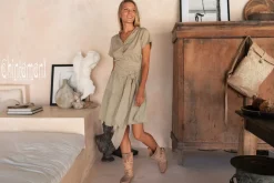 Chintamani Alchemistry Mini Shirt Dress / Sage^ Shirt Dress|Mini & Midi Dress