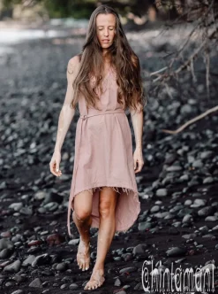 Chintamani Alchemistry Mini Tunic Dress / Dusty Rose^ Mini & Midi Dress