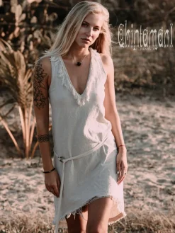 Chintamani Alchemistry Mini Tunic Dress / Off White^ Mini & Midi Dress