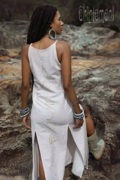 Chintamani Alchemistry Organic Alchemy Dress / Gray^ Maxi Dress