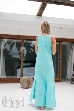Chintamani Alchemistry Organic Alchemy Dress / Turquoise^ Maxi Dress