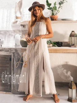 Chintamani Alchemistry Organic Corner Dress / Grey^ Maxi Dress