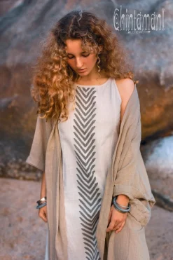 Chintamani Alchemistry Organic Corner Dress / Grey^ Maxi Dress