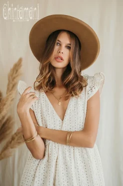 Chintamani Alchemistry Organic Mini Dress / White^ Mini & Midi Dress