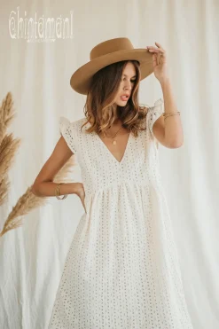 Chintamani Alchemistry Organic Mini Dress / White^ Mini & Midi Dress
