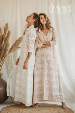 Chintamani Alchemistry Organic Shirt Dress / Beige^ Shirt Dress|Maxi Dress