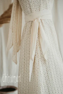 Chintamani Alchemistry Organic V Dress / Off White^ Maxi Dress