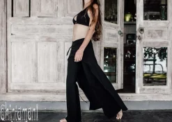 Chintamani Alchemistry Pants with Skirt / Black^ Pants