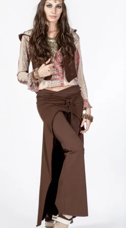 Chintamani Alchemistry Pants with Skirt / Brown^ Pants