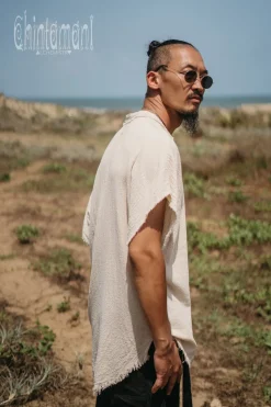 Chintamani Alchemistry Raw Cotton Shirt / Off White^ Button Shirt