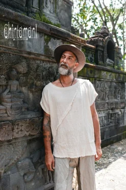 Chintamani Alchemistry Raw Cotton T-shirt / Off White^ Tops & T-shirt