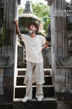 Chintamani Alchemistry Raw Cotton T-shirt / Off White^ Tops & T-shirt