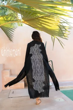 Chintamani Alchemistry Raw Printed Kimono / Black^ Kimono & Cover Up
