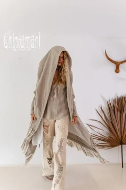 Chintamani Alchemistry Shamanic Canvas Coat / Gray^ Jackets & Coats