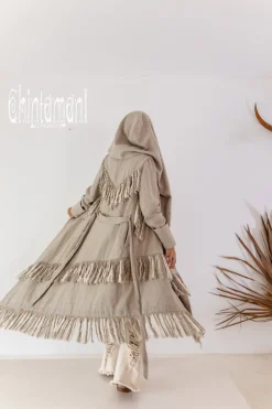 Chintamani Alchemistry Shamanic Canvas Coat / Gray^ Jackets & Coats