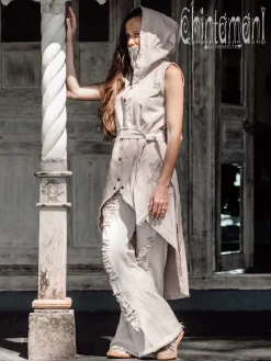 Chintamani Alchemistry Shamanic Canvas Coat / Grey^ Jackets & Coats