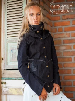 Chintamani Alchemistry Shamanic Canvas Jacket / Black^ Jackets & Coats