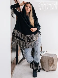 Chintamani Alchemistry Shamanic Canvas Jacket / Black^ Jackets & Coats