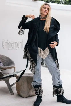 Chintamani Alchemistry Shamanic Canvas Jacket / Black^ Jackets & Coats
