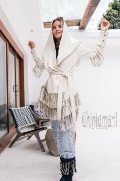 Chintamani Alchemistry Shamanic Canvas Jacket / Cream^ Jackets & Coats