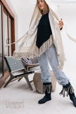 Chintamani Alchemistry Shamanic Canvas Jacket / Cream^ Jackets & Coats