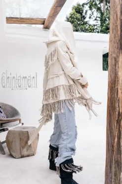 Chintamani Alchemistry Shamanic Canvas Jacket / Cream^ Jackets & Coats