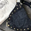 Chintamani Alchemistry Shipibo Waist Bag / Black^ Canvas Hip Bags