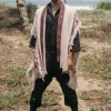 Chintamani Alchemistry Short Berber Poncho / Hemp^ Kimono & Coat