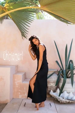 Chintamani Alchemistry Sleeveless Wrap Dress / Black^ Wrap Dress