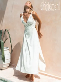 Chintamani Alchemistry Sleeveless Wrap Dress / Off White^ Wrap Dress
