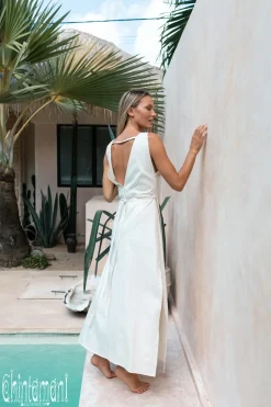 Chintamani Alchemistry Sleeveless Wrap Dress / Off White^ Wrap Dress