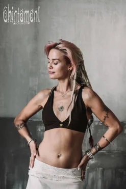 Chintamani Alchemistry Sport & Yoga Bra Top / Brown^ Yoga Wear
