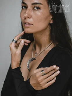 Chintamani Alchemistry Sun & Moon Ring / Silver & Gold^ Accessories