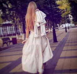 Chintamani Alchemistry Transformer Skirt / Off White^ Skirts