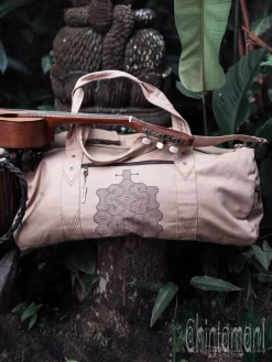 Chintamani Alchemistry Tribal Duffle Bag / Beige^ Backpacks & Bags