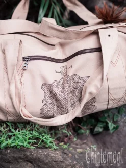 Chintamani Alchemistry Tribal Duffle Bag / Beige^ Backpacks & Bags