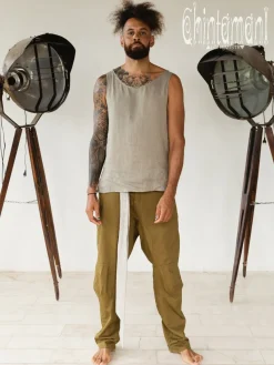 Chintamani Alchemistry Twill Long Pants / Army Green^ Pants