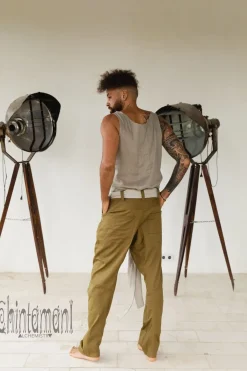 Chintamani Alchemistry Twill Long Pants / Army Green^ Pants