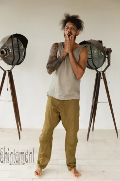 Chintamani Alchemistry Twill Long Pants / Army Green^ Pants