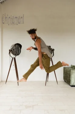 Chintamani Alchemistry Twill Long Pants / Army Green^ Pants