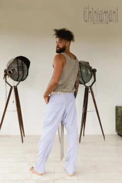Chintamani Alchemistry Twill Long Pants / Light Blue^ Pants