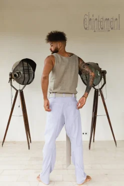 Chintamani Alchemistry Twill Long Pants / Light Blue^ Pants