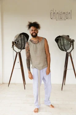 Chintamani Alchemistry Twill Long Pants / Light Blue^ Pants