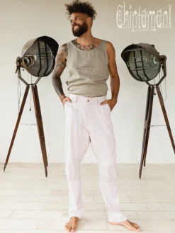 Chintamani Alchemistry Twill Long Pants / Light Gray^ Pants