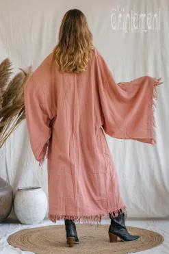 Chintamani Alchemistry Wide Sleeve Kimono / Soft Pink^ Kimono & Cover Up